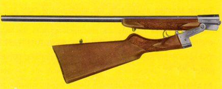 Beretta folding shotgun model 412 folded