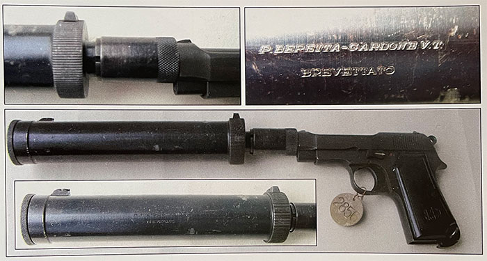 Interesting Suppressor & Interface Patented by Beretta for the model 1934