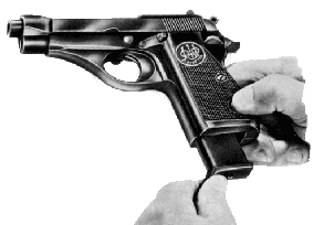 Beretta pistol model 70 disassembly 1