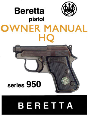 pistol of the series 950, cal. 6,35 (.25) Click & Downolad