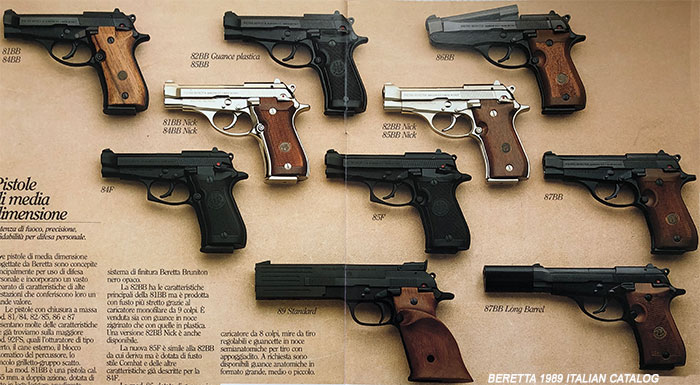 BERETTA 80 FAMILY