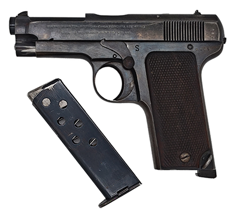 Beretta 1915 Left Side with magazine