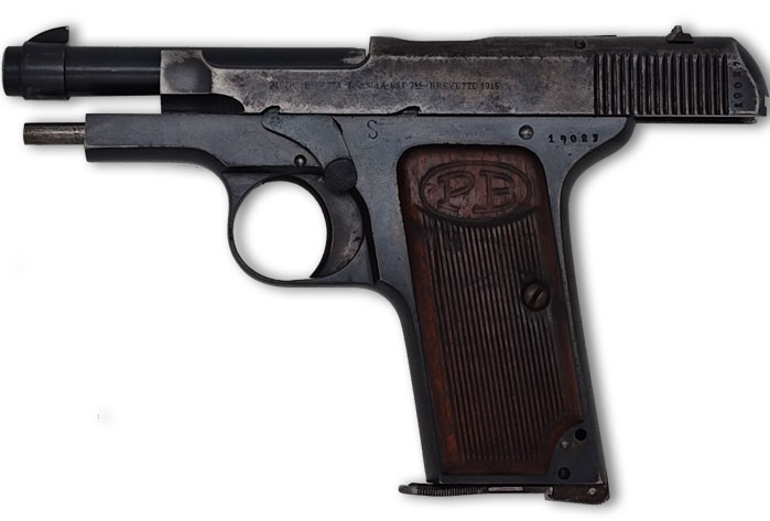 Beretta model 1917 7,65mm open